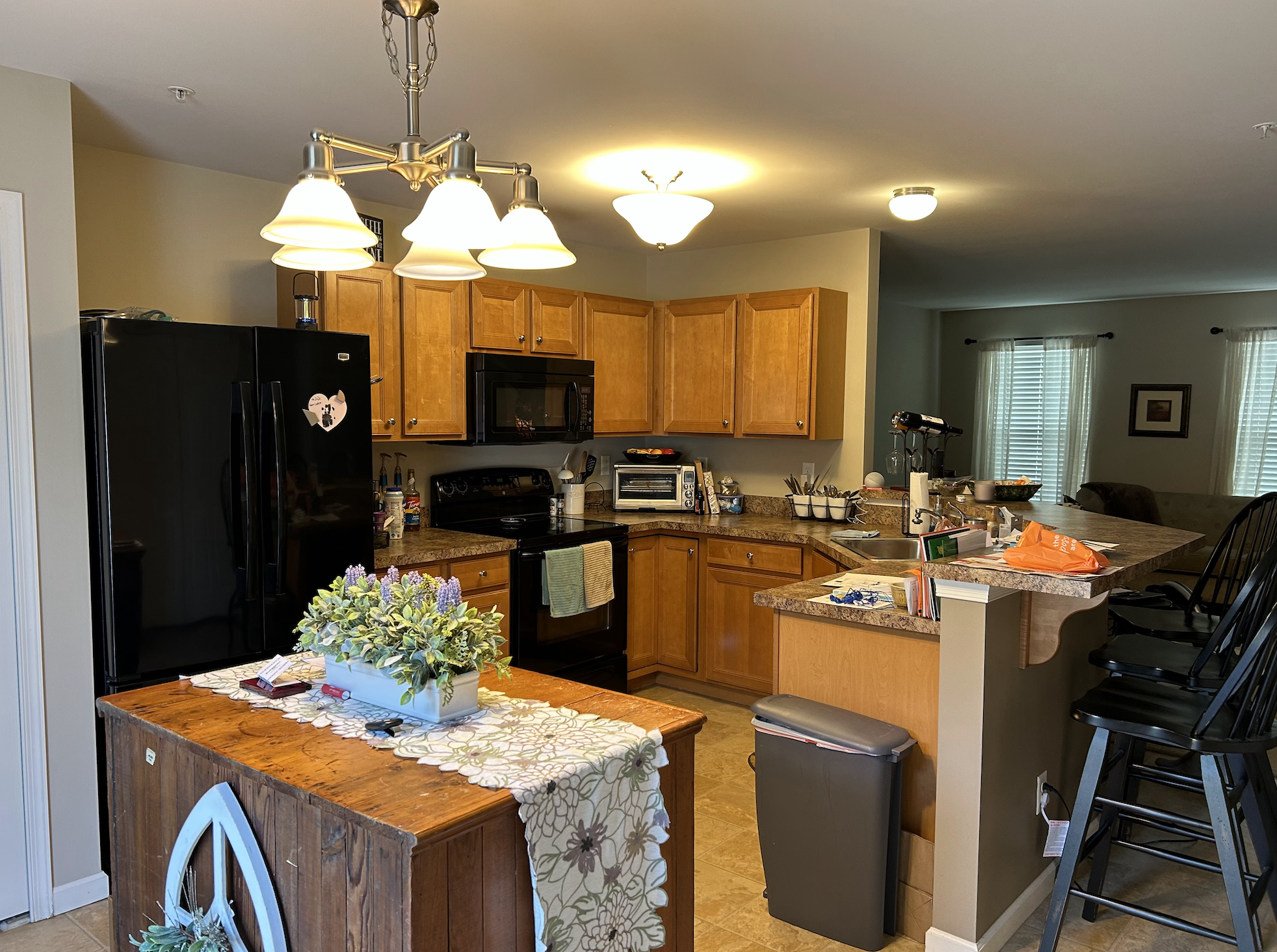 Before photos - before kitchen remodel